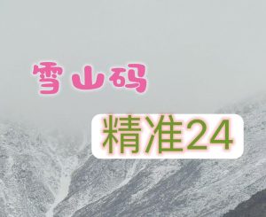 168期雪山精选24码-澳门国际